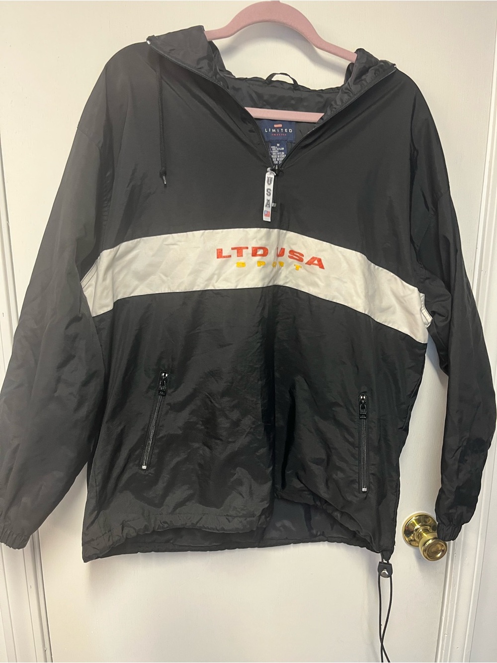 Vintage Limited America LTD USA Sport Windbreaker Jacket